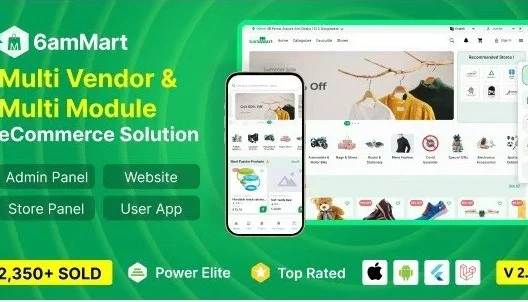 Sistema para ecommerce multivendor com app para cliente