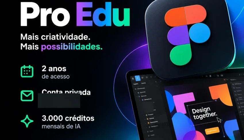 Figma Pro 30 dias + 690 dias bonus  – Conta Premium 🎨