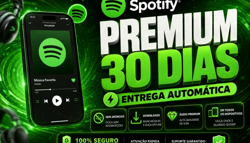 Spotify Premium 30 Dias (Entrega Automática)