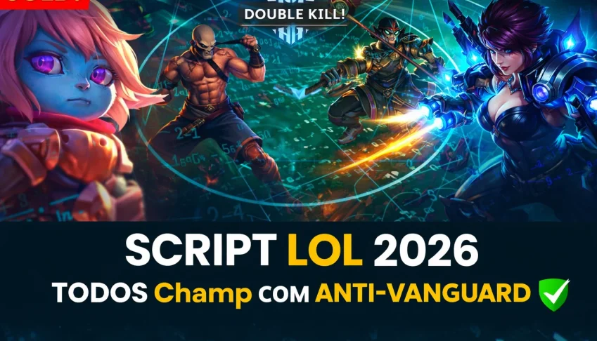 Script Lol Todos Champ Com Anti-Vanguard ✅ 2026