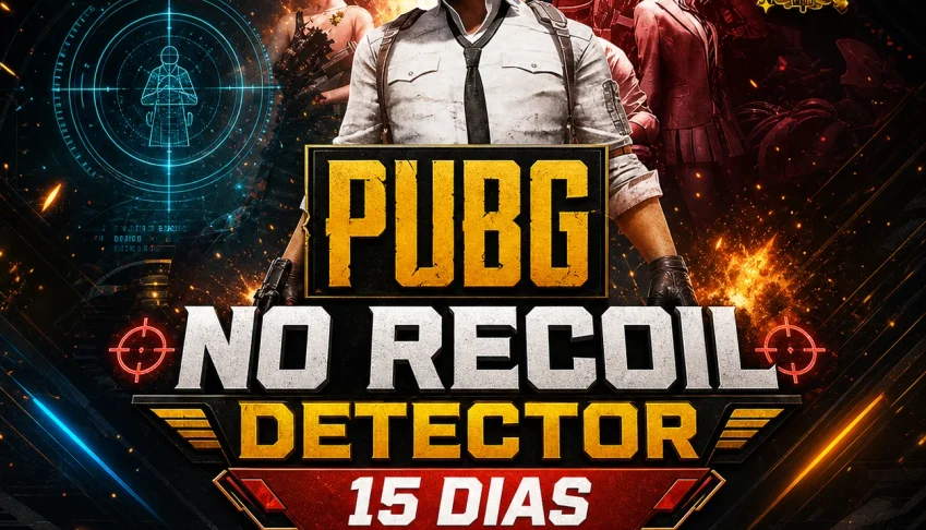 PUBG - No Recoil Detector 2.0 - [15 DIAS]