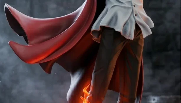Sanji 3d stl - one piece smokey