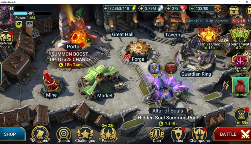 Conta Raid Shadow Legends Com Gizmak + Helicath + Edward