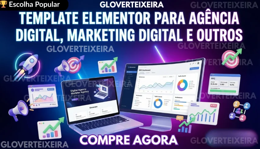 Templates Elementor para Agencia, Marketing Digital e Outros