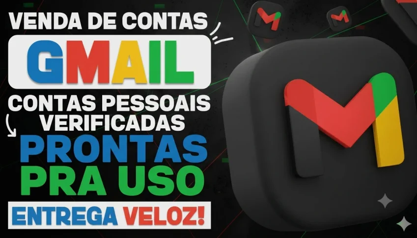 "Sua Nova Conta Gmail Já Aquecida — Sem Fila, Sem Espera, Se