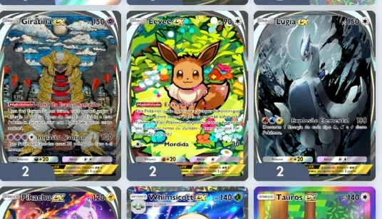 Conta Pokemon TCG Pocket
