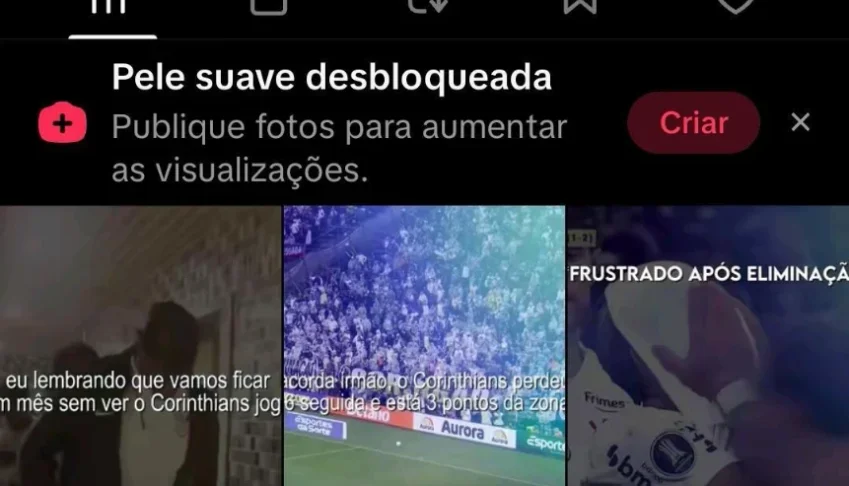 Conta TikTok Corinthians 1K+ | 111K Curtidas 🔥