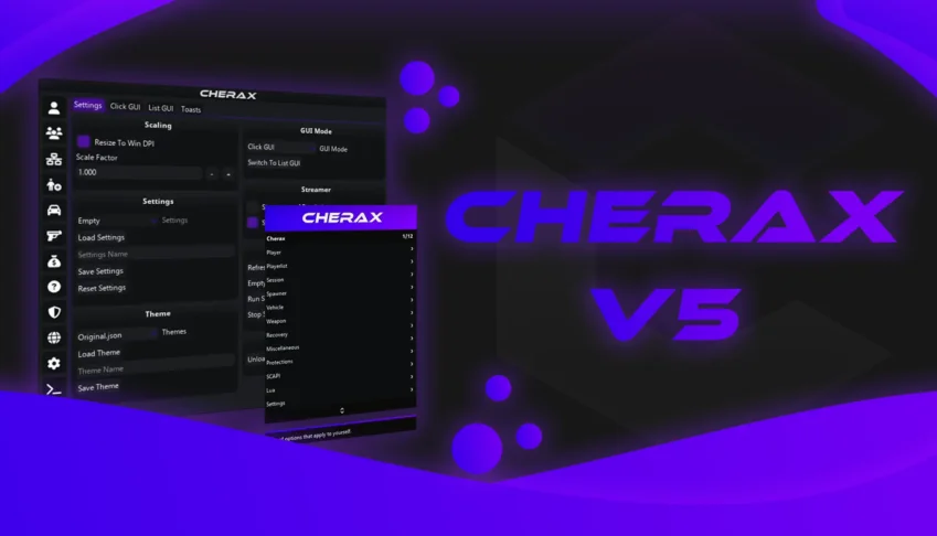 Cherax - Cheat - Gta V Enhanced