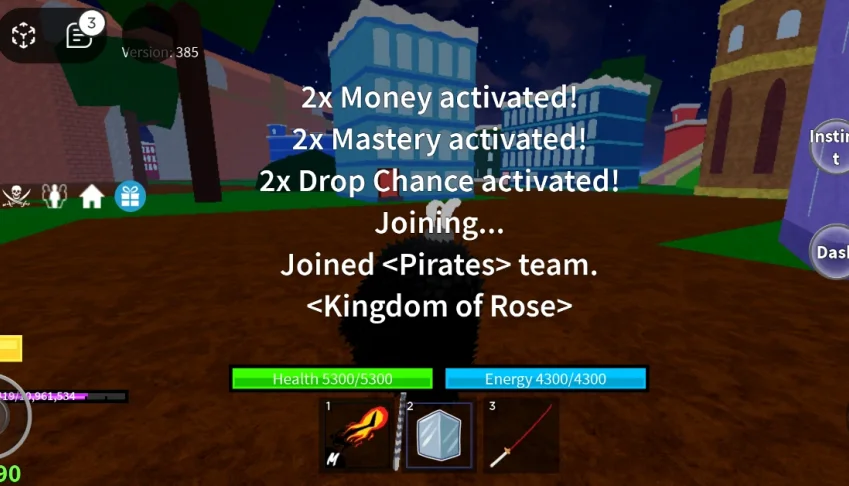 Blox fruit account