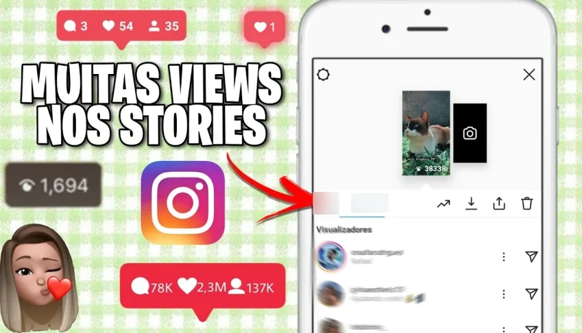 VIEWS STORY IG - Visualização Story