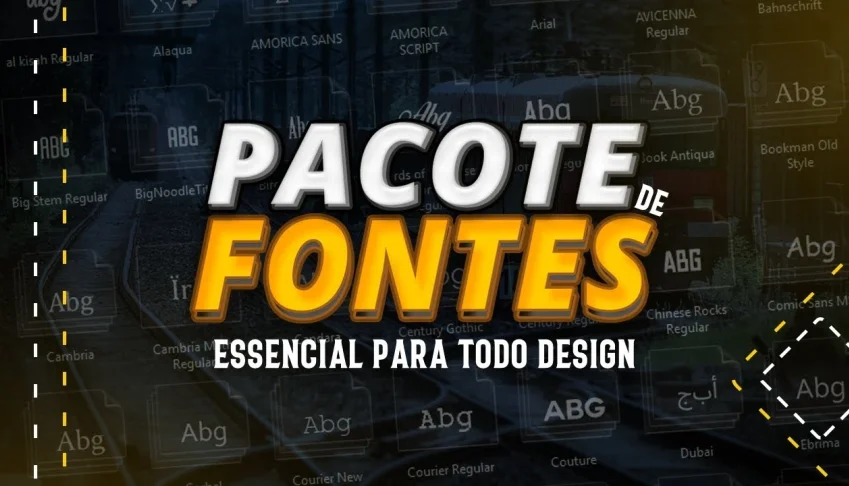 Pack 26 Mil Fontes