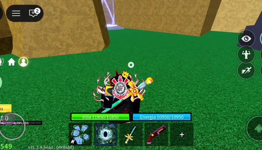 🐉Dragão fisica e todas as rasas v4 level.2800 e ttk
