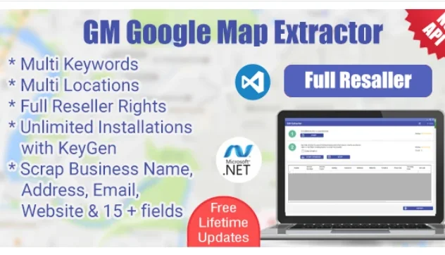 GM Google Map Extractor