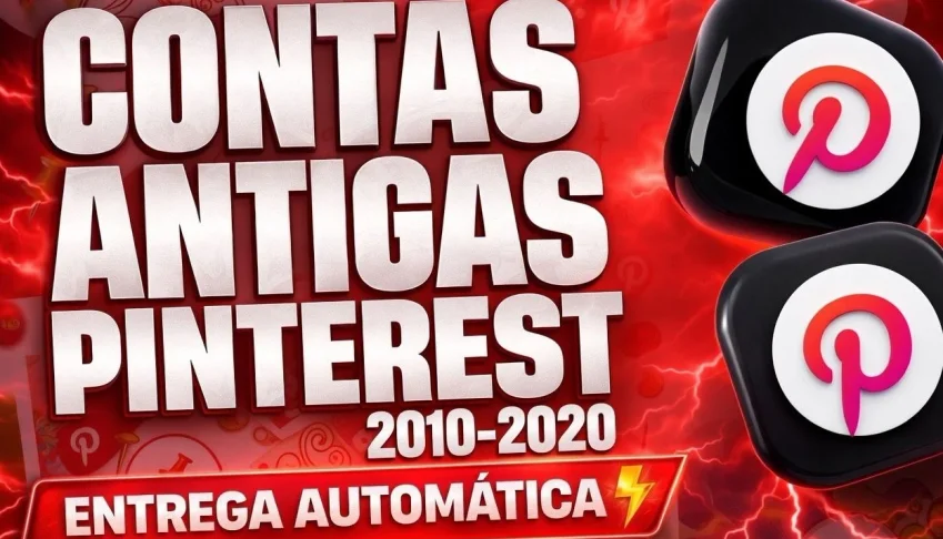 Contas Pinterest Antigas 2010-2020 | Email Verificado | Full
