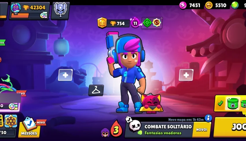 🔥 42K Troféus + Shelly Estelar ⭐ Conta Rara Barata Hoje 💸