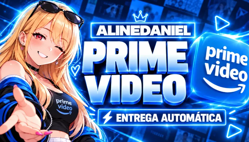 Prime Video 30 Dias Tela Compartilhada + Entrega Imediata