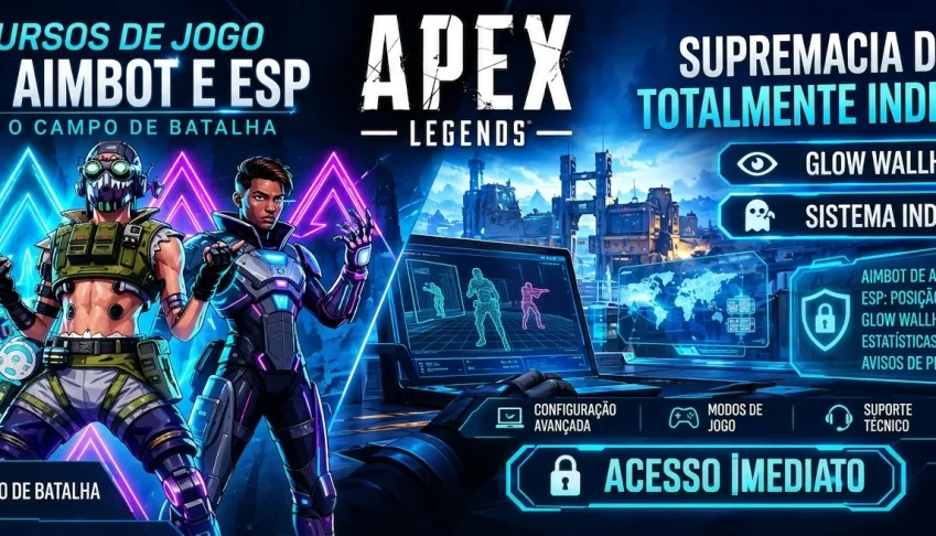 AIMBOT e WallHack Glow Apex Legends - Teste por 30Minutos