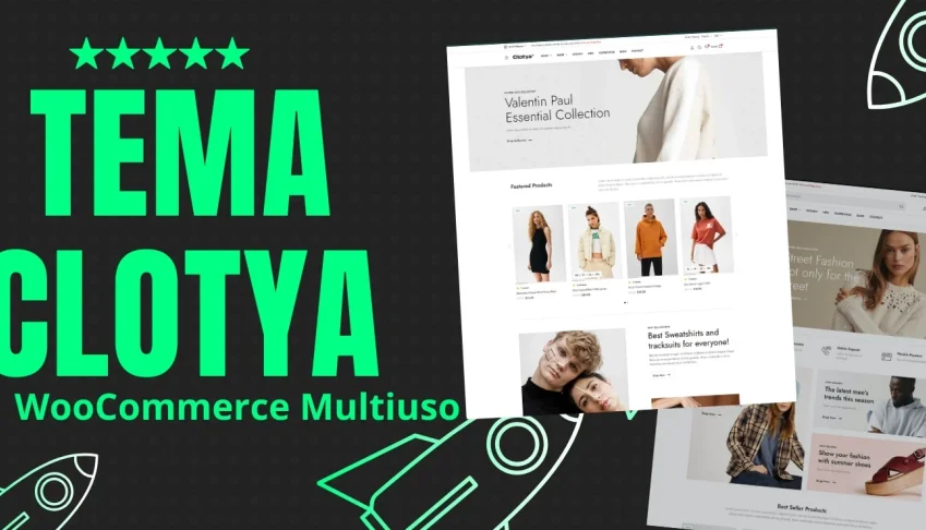Tema Para Wordpress - Clotya WooCommerce
