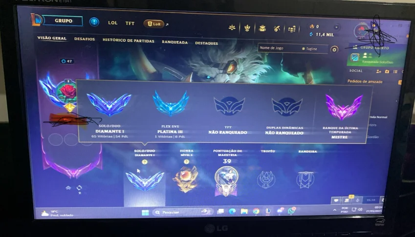 Vendo conta d2 mmr alto
