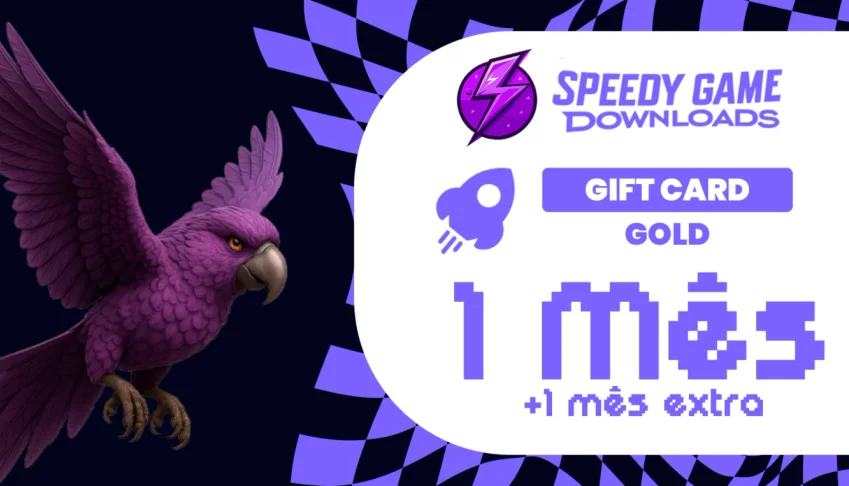 Speedy Games Downloads - Gold 1 Mês - Gift Cards