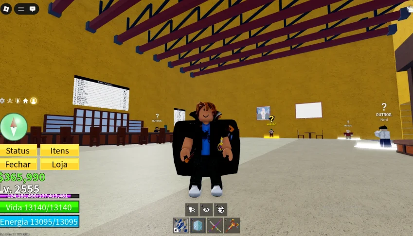 Conta de blox fruit