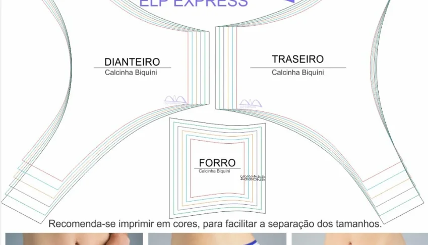 500 Moldes Roupas Femininas Tamanho Real Sem Frete