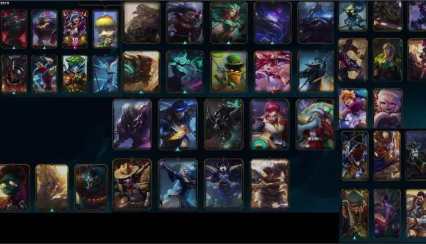 Conta league of legends ouro 1 level 200+