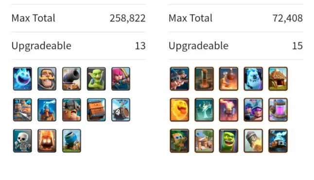 Conta Clash Royale