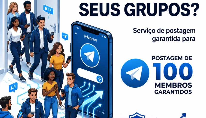 100 Membros Orgânicos Telegram