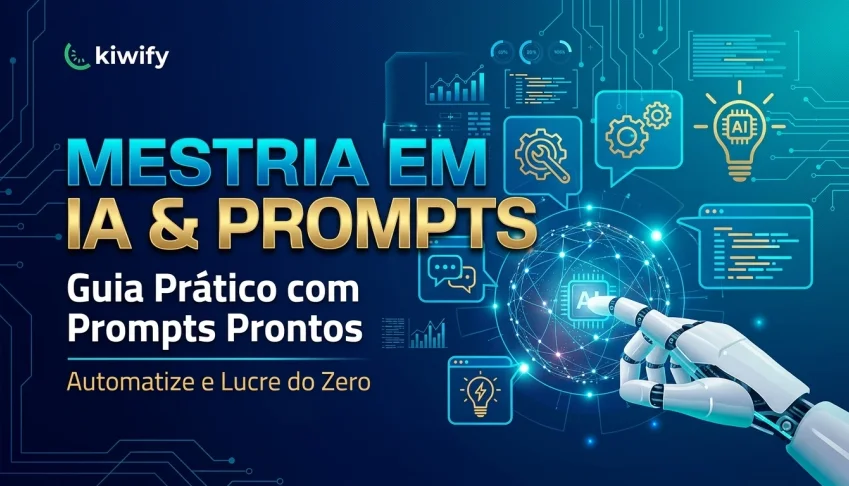 🚀 Curso Completo De Ia+ 50 Slides + Guia Com Prompts Pronto