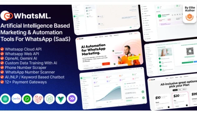 WhatsML–Ferramentas de Marketing e Automação de Chat com IA