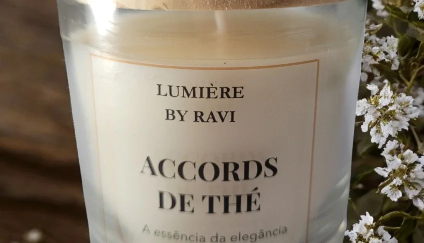 Vela Lumière Ravi Chá Branco