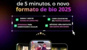 Bio estilo NETFLIX Imã de clientes