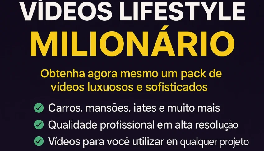 Pack Lifestyle Milionário