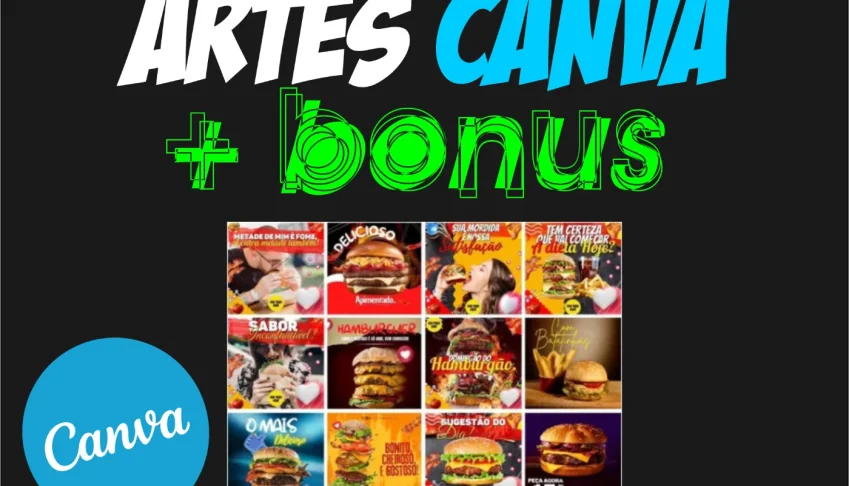 + 12.000 Posts Prontos Para Canva Editáveis + Bônus
