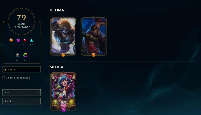 Conta league of legends