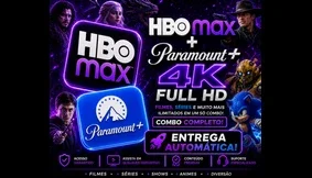 Hbo Max + Paramount + Mais Brinde (Entrega Automatica)