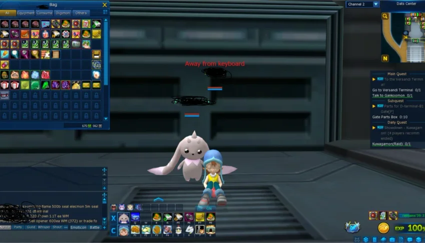 Conta Digimon Master Online - Steam - Servidor Lucemon