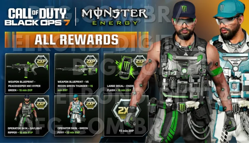 Skins Monster energy Call Of Duty Black Ops 7