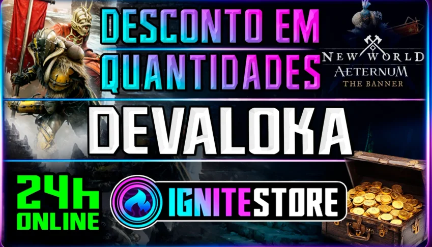 Gold New World Akaid/Devaloka (MENOR PREÇO DO SITE)