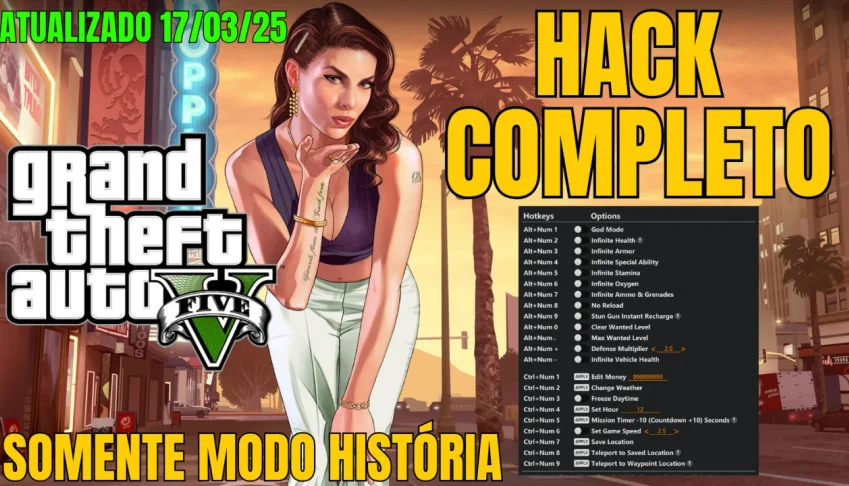 Grand Theft Auto V Enhanced Hack Completo Modo Offline 2025