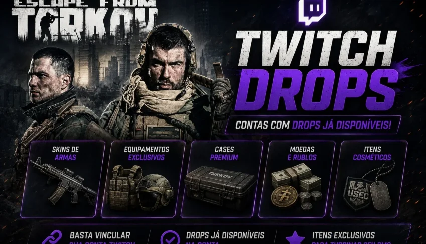 Escape From Tarkov - Twitch Drops Novos - Mais de 200 Caixas
