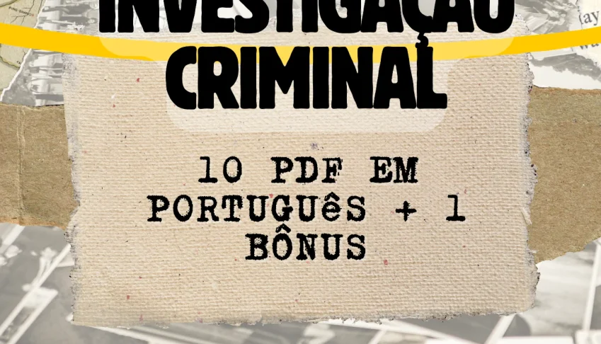 Jogo - Investigação Criminal - 10 PDF's + bonus