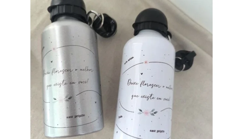 Kit 10 Garrafas 500 ml Personalizadas