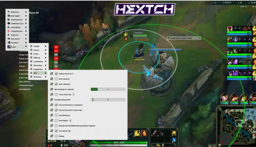 Script League Of Legends [Kiting + Bypass 2026] LOL