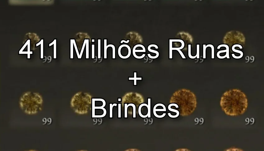 Elden Ring - 411 Milhões Runas+ Brindes -Xbox One e Series