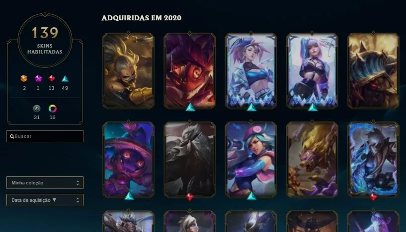Conta League of legends - D1
