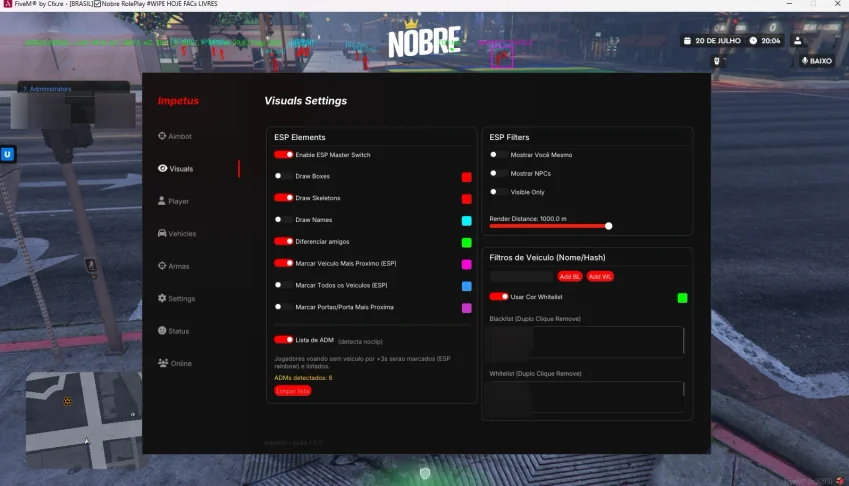 Fivem Mod Menu Novo 2026 External Legit