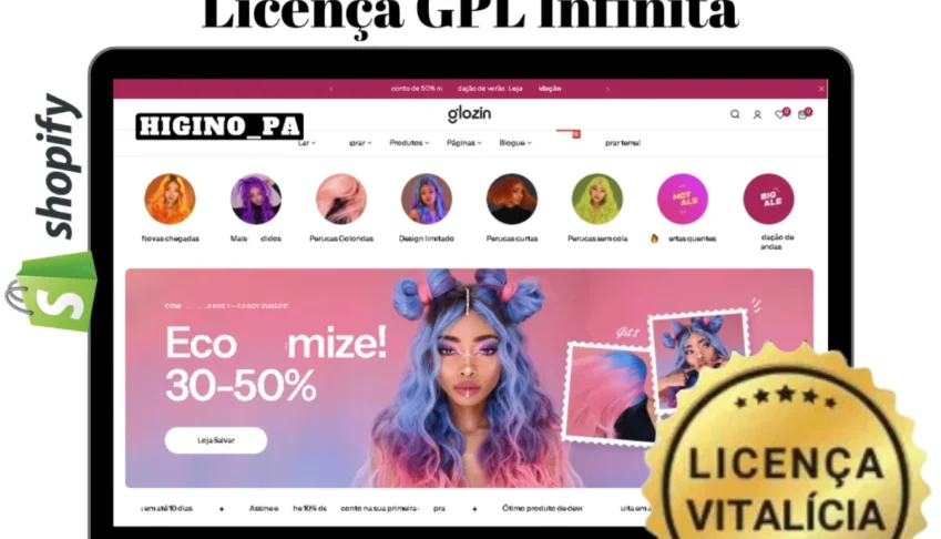 Tema Shopify Multiuso Glozin