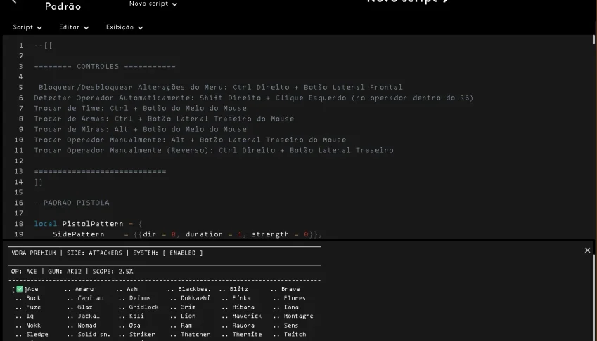 Script Automatico R6